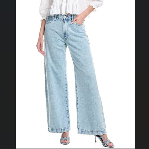 NEW HUDSON Jolene Wide Leg Jeans in Whip Smart for women 1125 6m3 - Picture 1 of 6